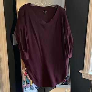 Quarter Sleeve Sweater l Small